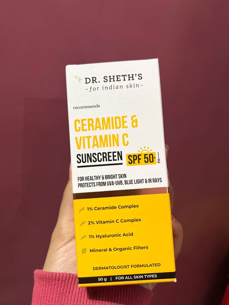 Dr. Sheth's Ceramide &amp; Vitamin C Sunscreen