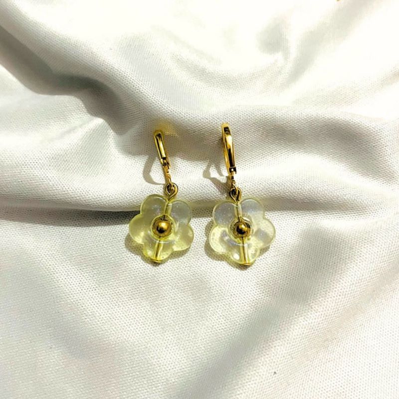 Flower Drop Earrings (only 1 Pair)