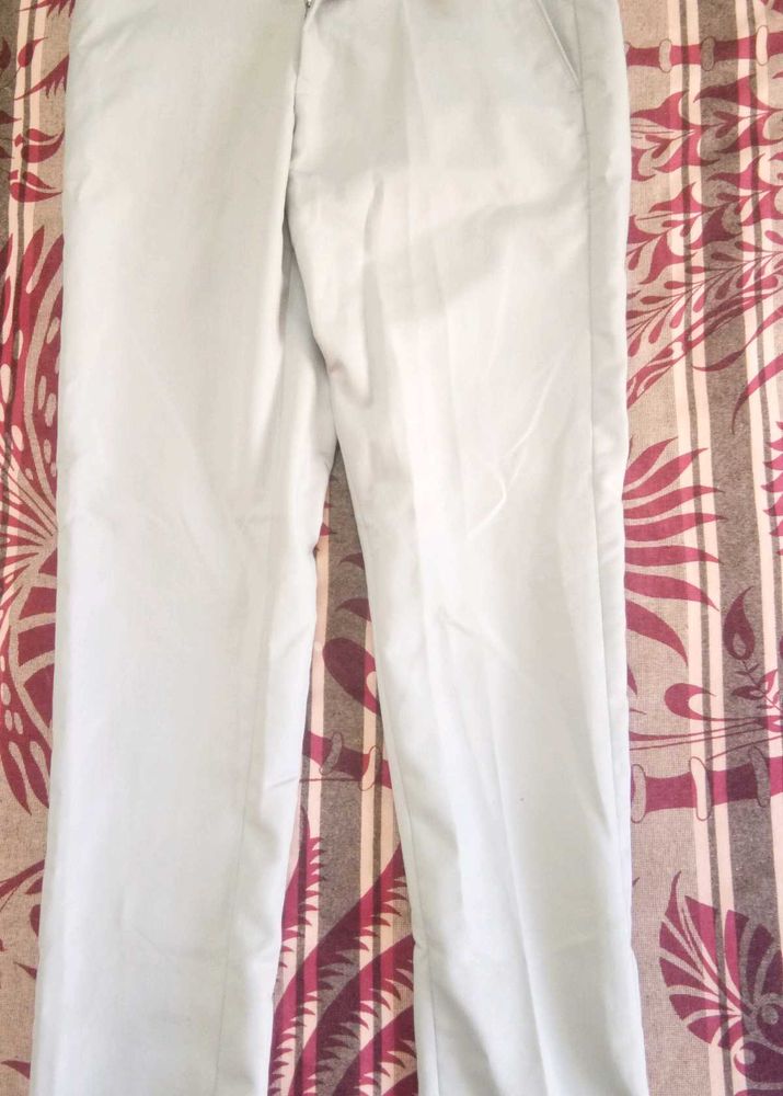 Men's Grey Casual Pants