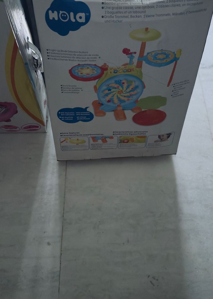 Hola Toy Drum Set