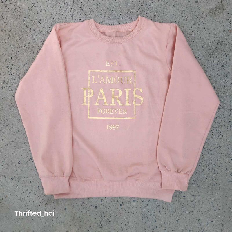 Y2K WOMEN SWEATSHIRT PARIS✨️✨️💎