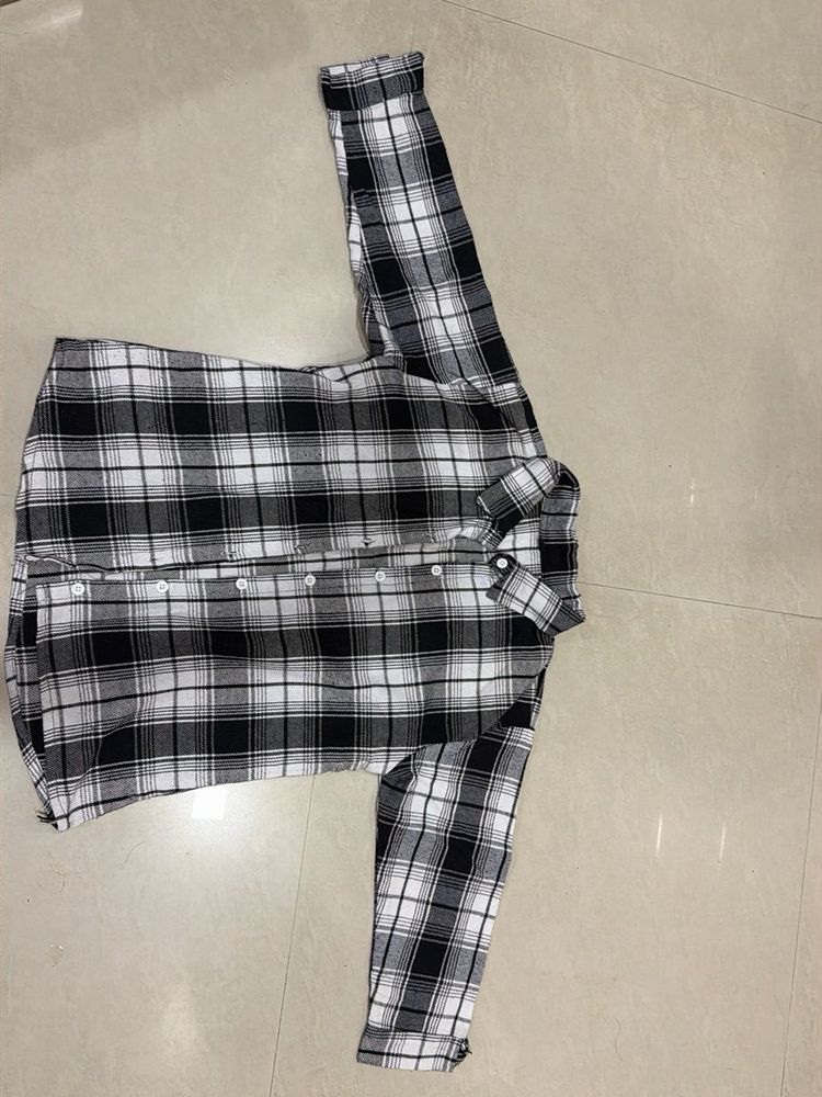 Checkered Flannel Shirt