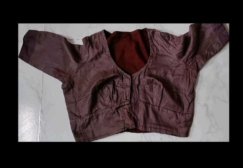 Tailor made Tussar Blouse