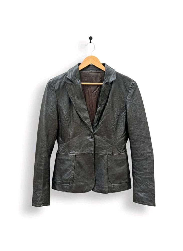 leather Blazer