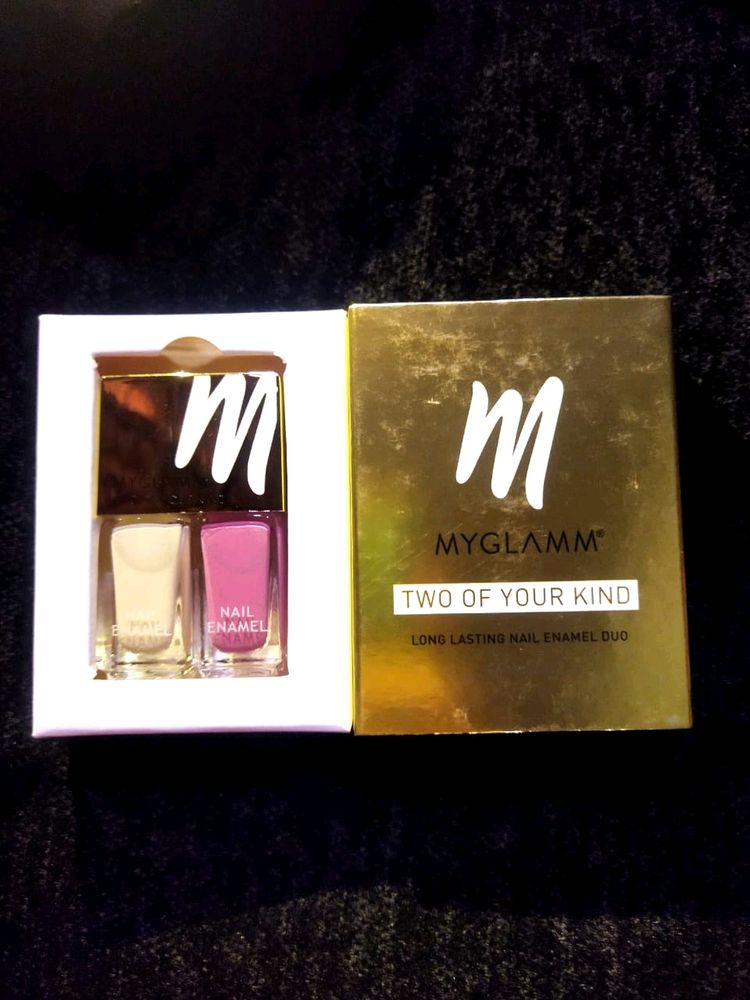 Combo, Limited Time Offer, Myglamm Kajal And Myglamm Nail Paint