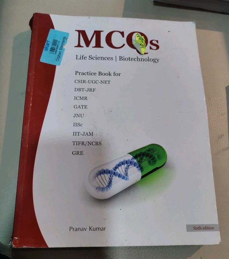 MCQs Life Science/ Biotechnology