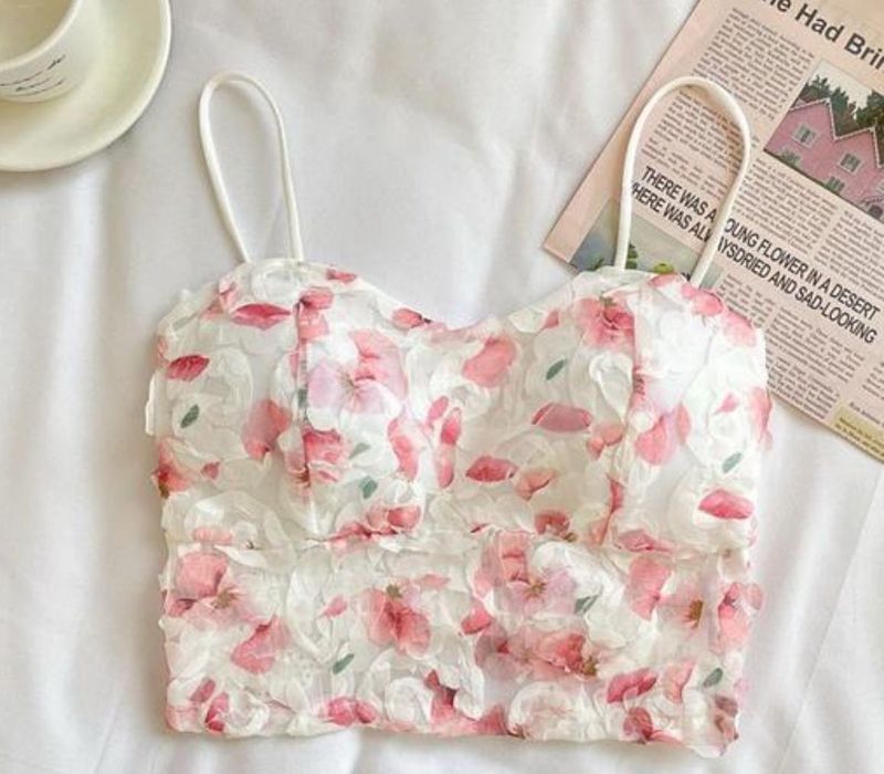 Floral Print Cami Top