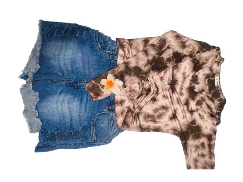 Brown Crop Top