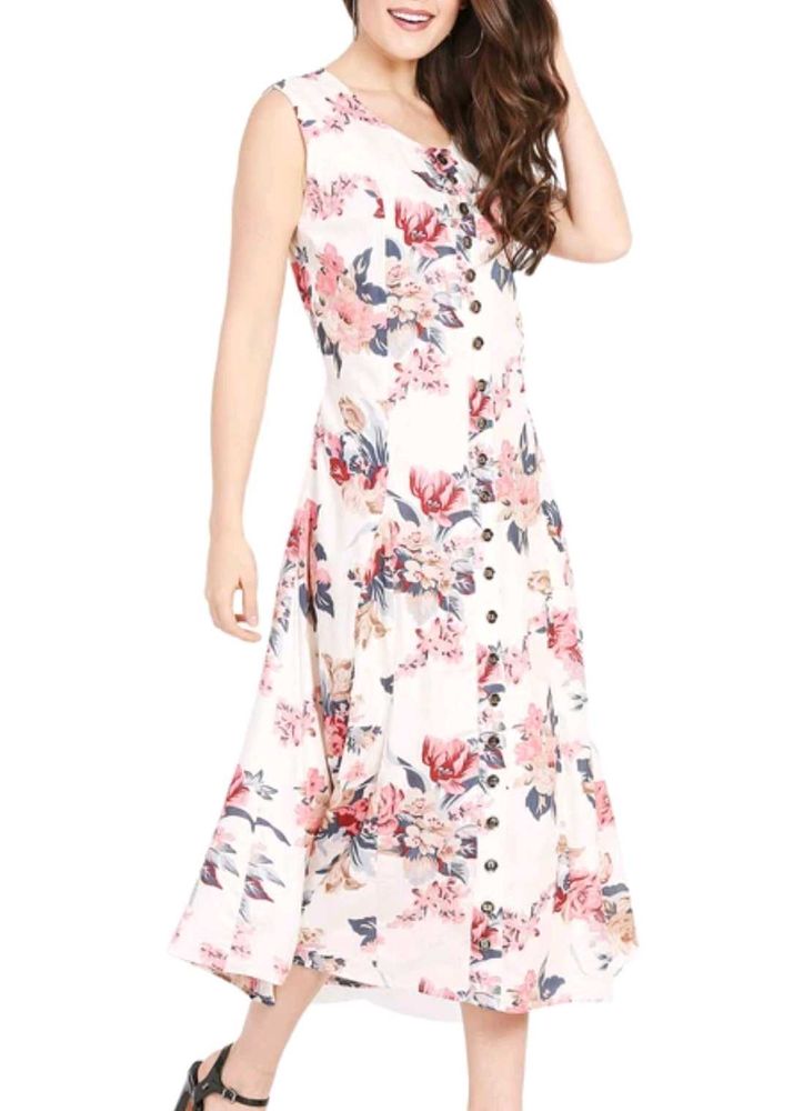 Floral Midi Dress