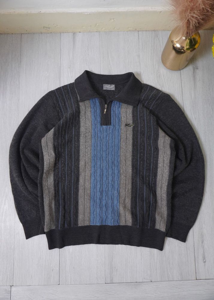 Striped Knit Sweater