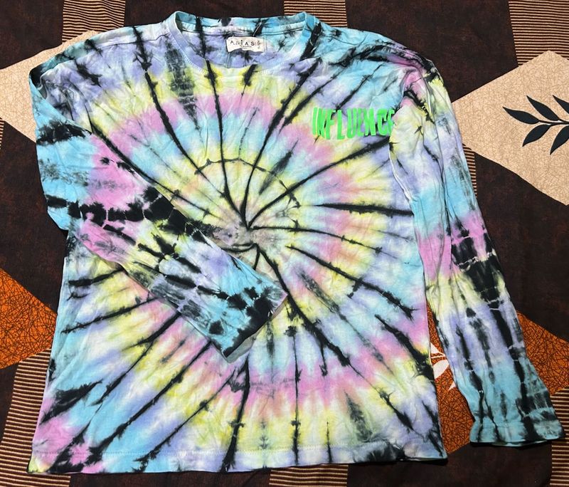 Tie-Dye Long Sleeve Tee