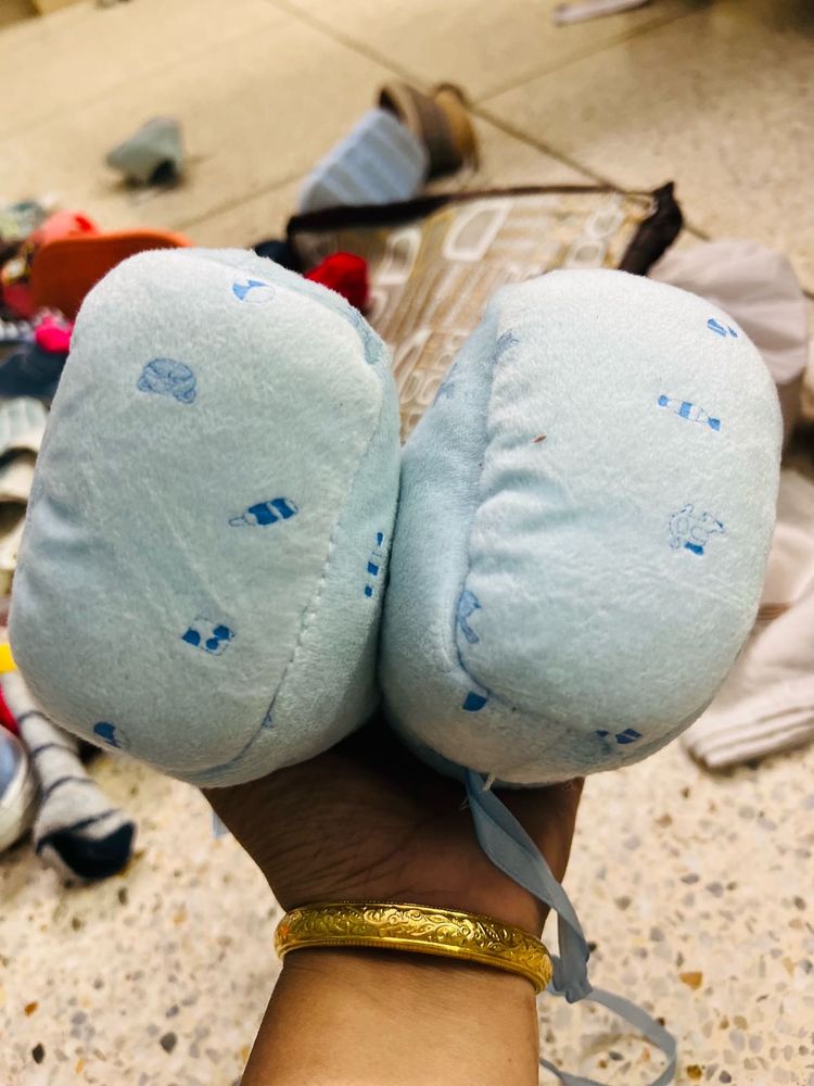 Baby Blue Booties