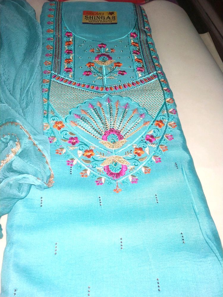 Beautiful Blue Colour Suit