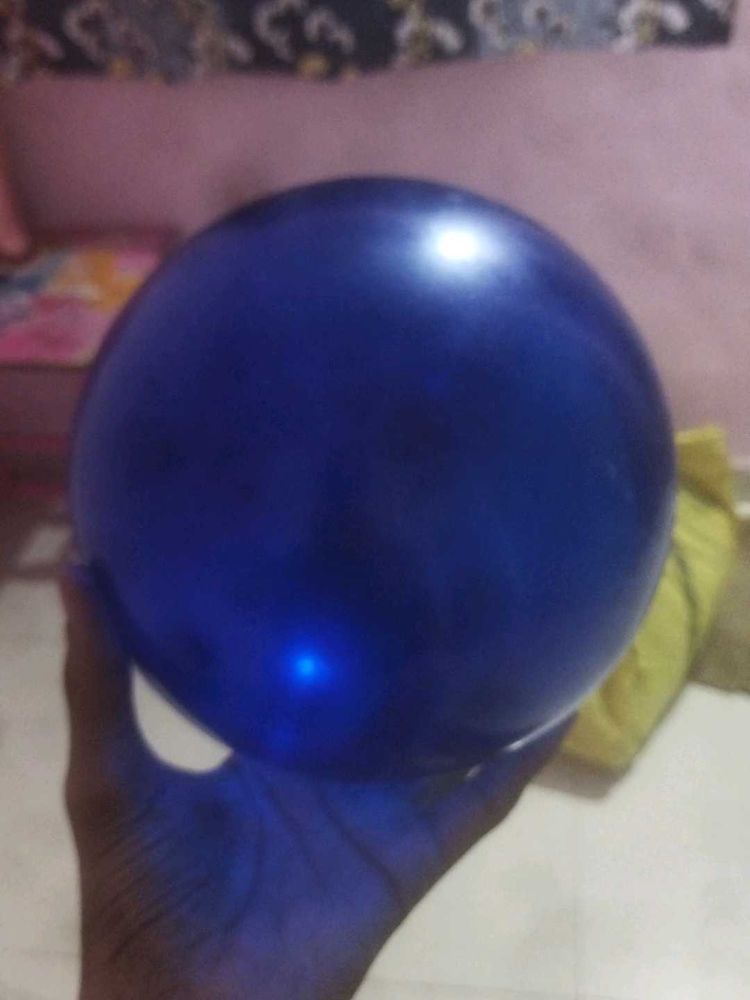 Blue Rubber Ball