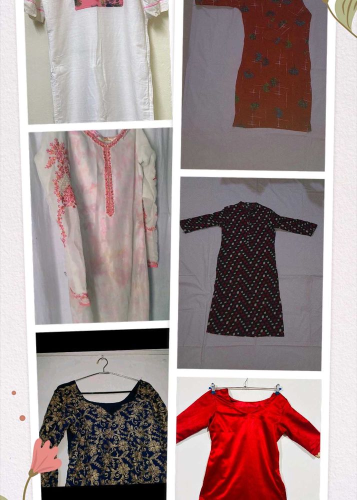 6 Kurtis Combo