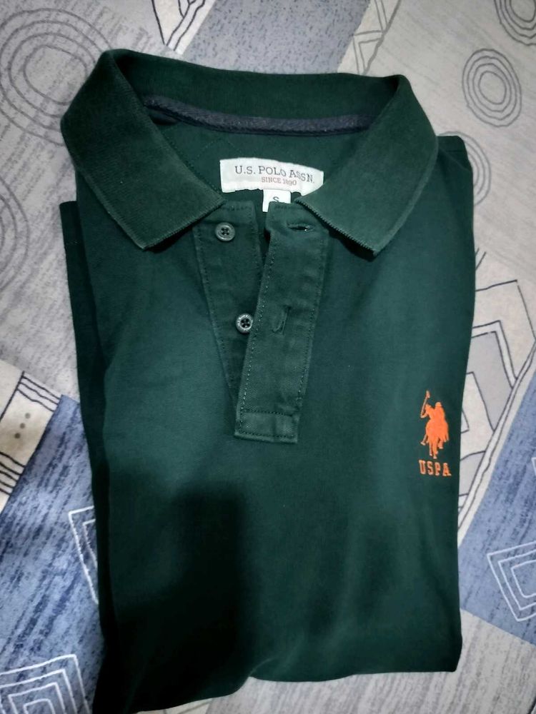 U.S. Polo Assn. Green T Shirt