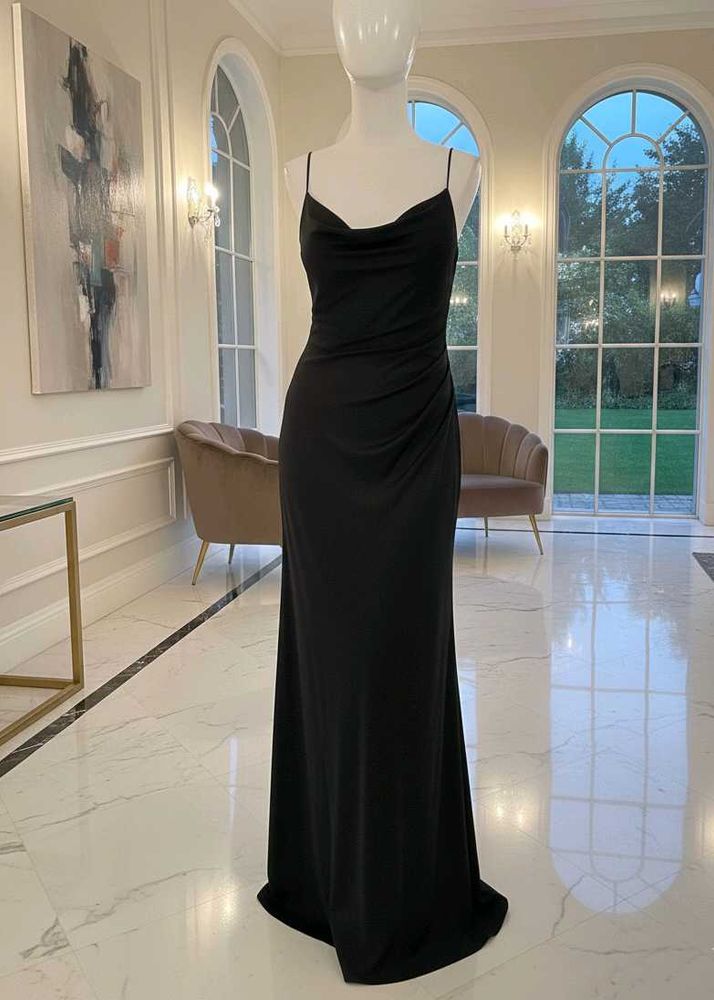 Elegant Black Maxi Dress(Open For Offers)