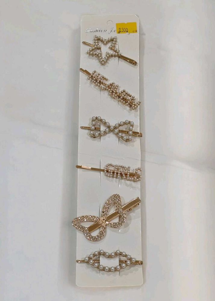 Pearl Party Type Hair Clip