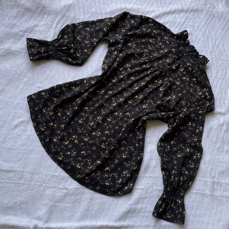 Floral Smocked Blouse