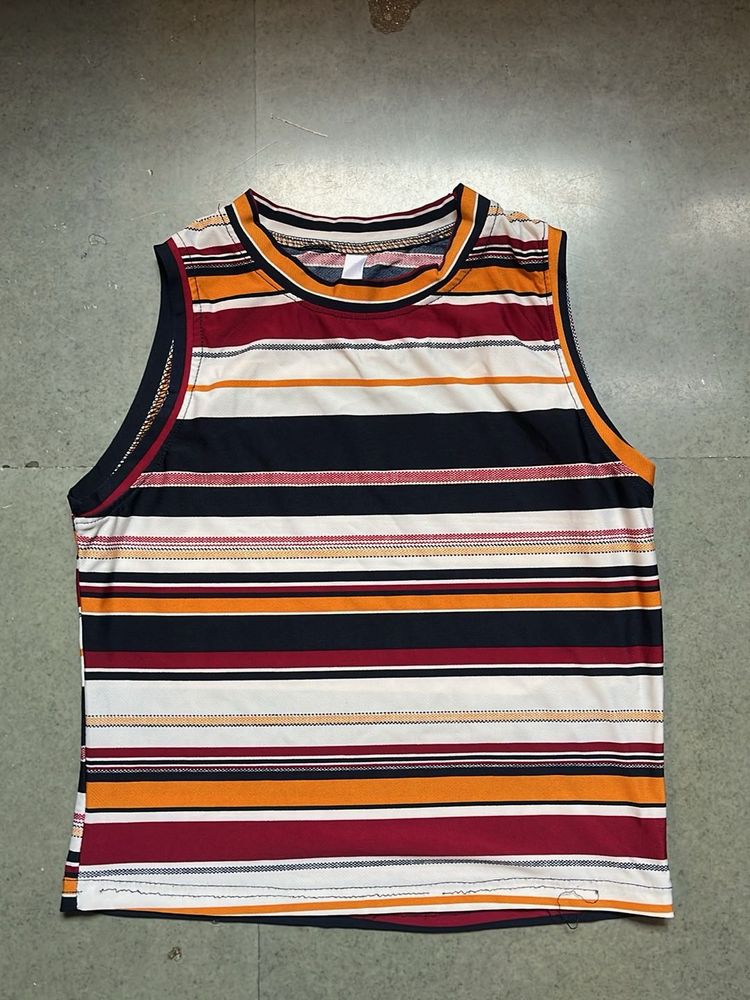 Striped tank top