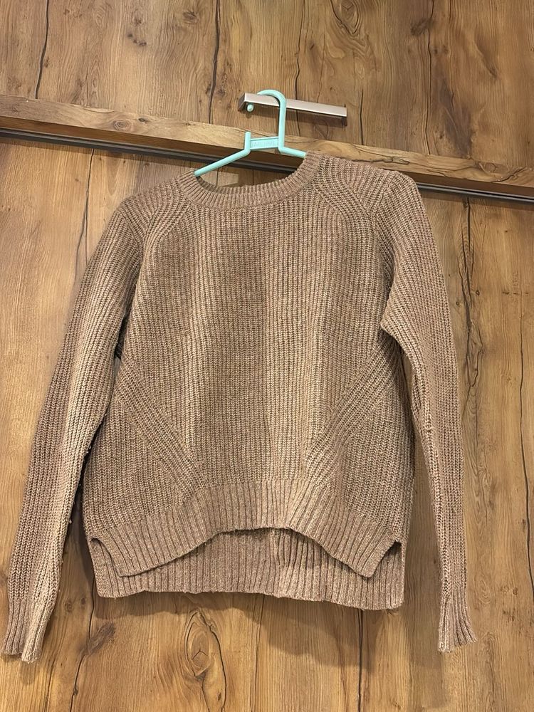 Cozy Brown Knit Sweater