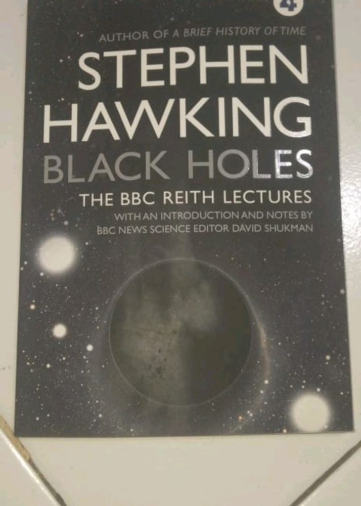 Book Stephen Hawking Black Holes