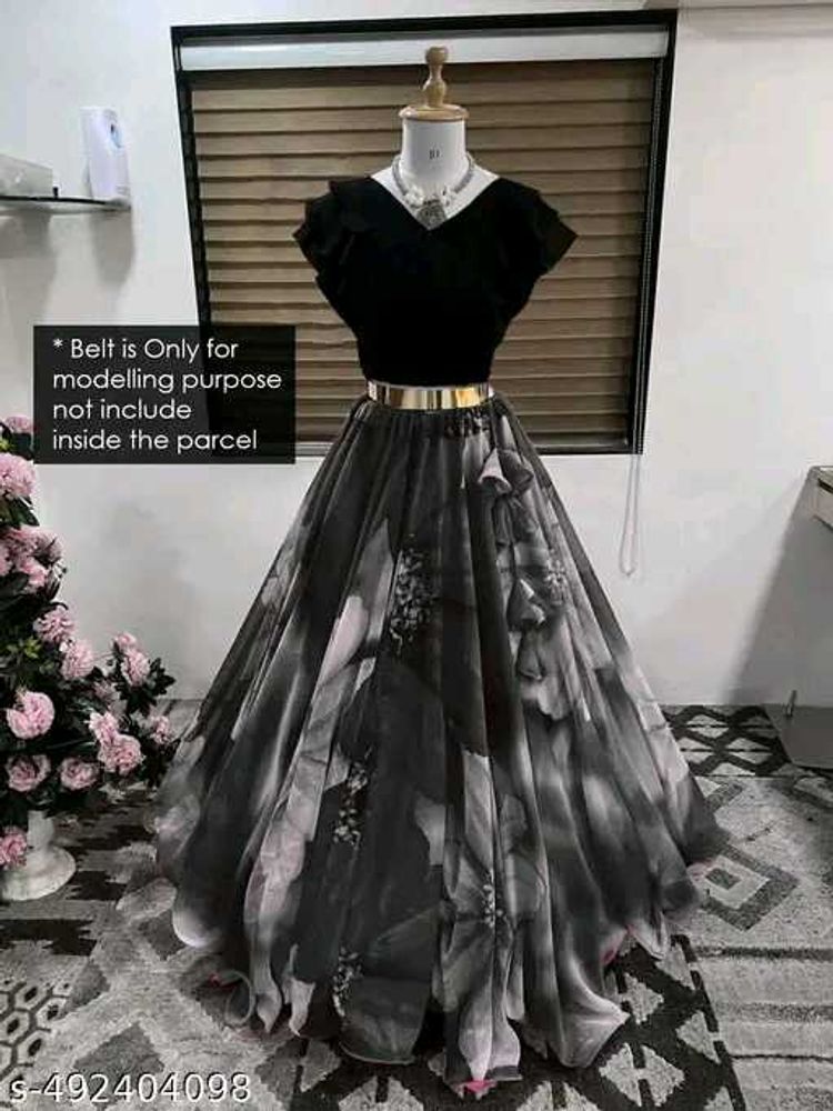 Elegant Floral Lehenga Choli Set