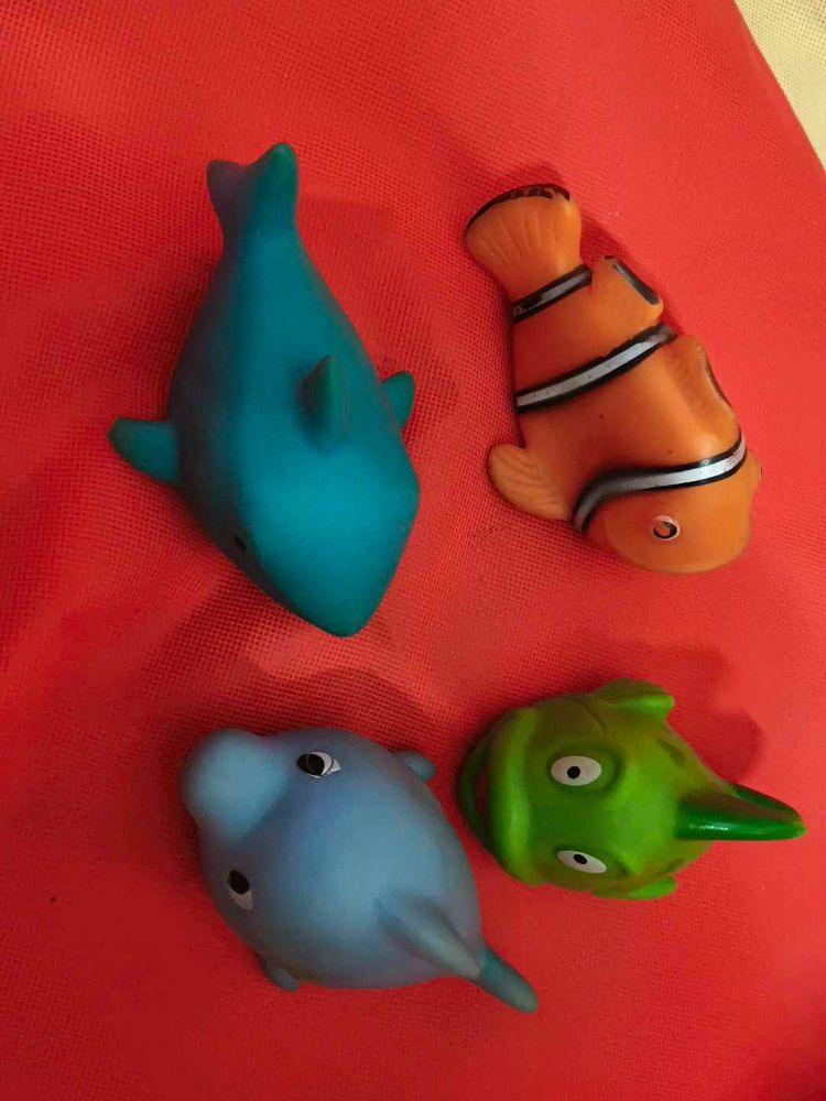 Bath Toy Fish Set