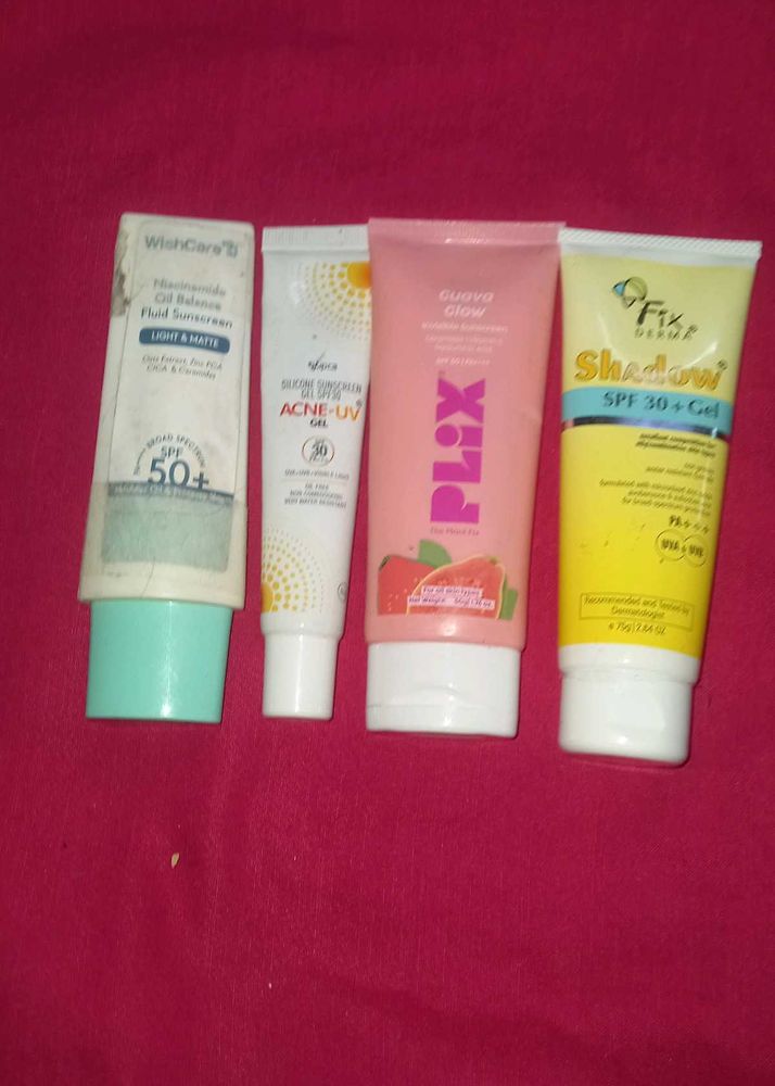 Sunscreens Combo For Protected Skin