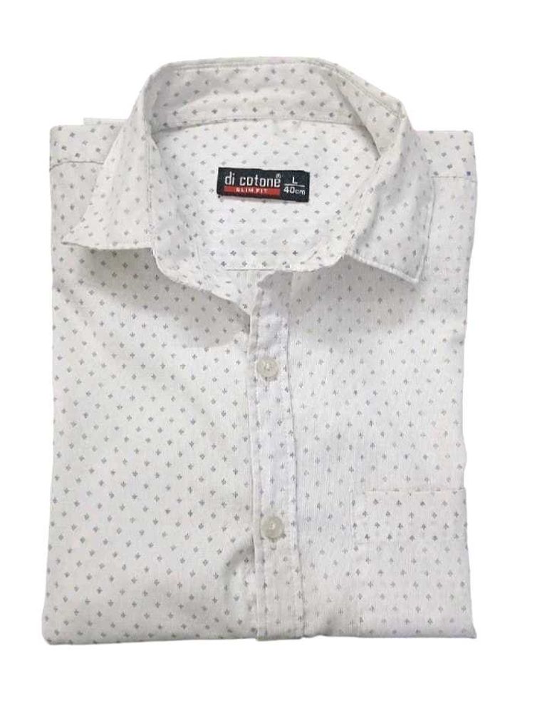 White Dotted Shirt