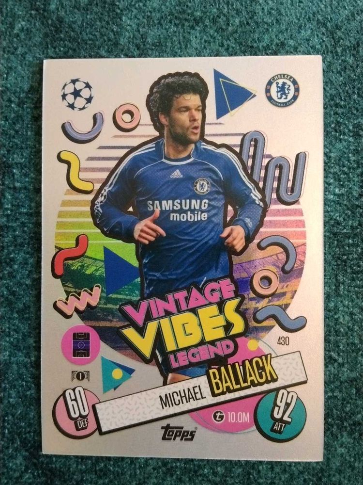Michael Ballack Vintage Vibes Legend Card