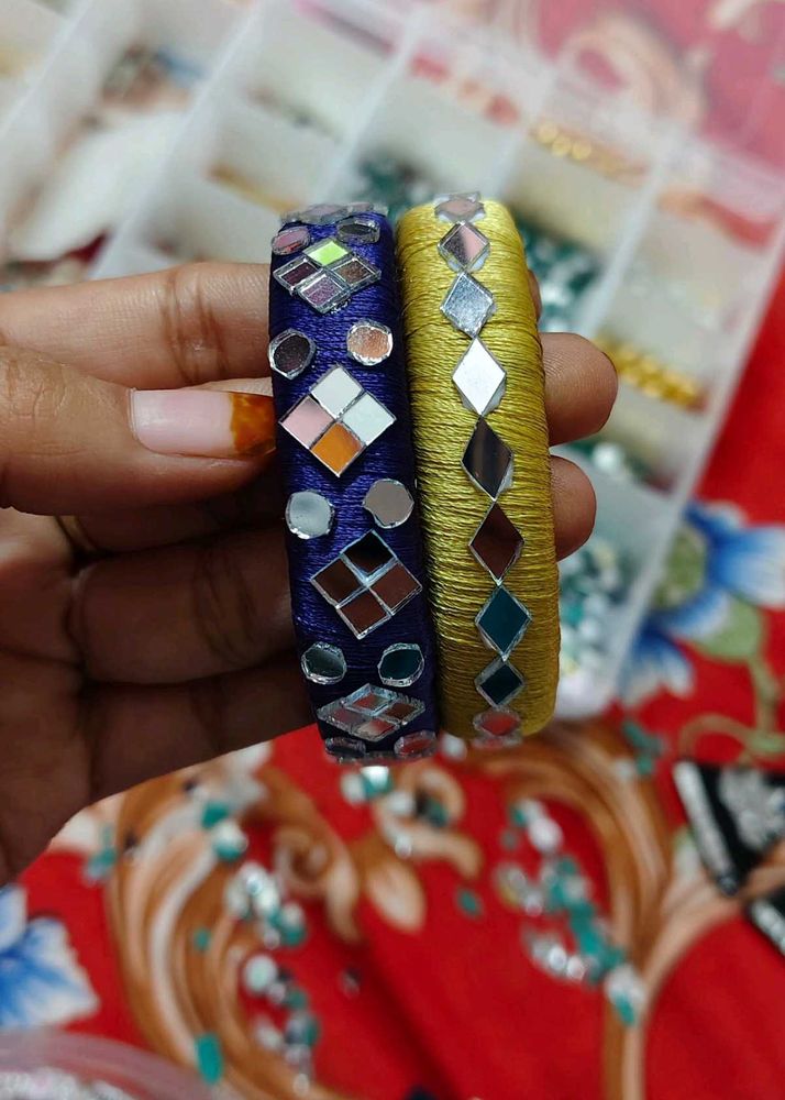 HANDMADE THREAD BANGLES