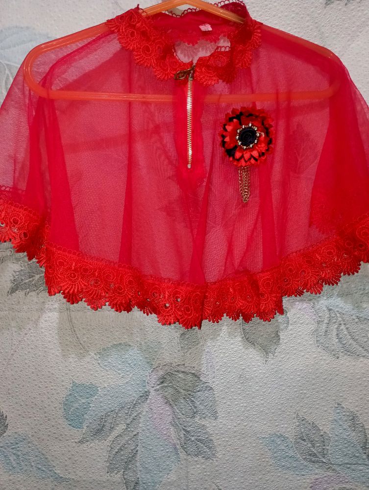 Red Festive Cape