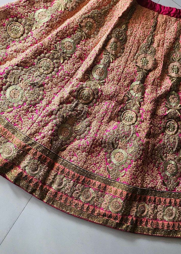 designer pink Lehenga Choli