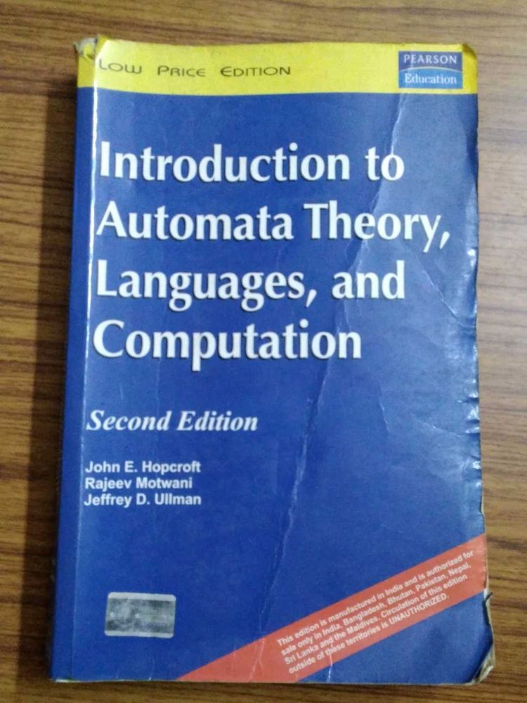 Automata Theory, 2nd Edition