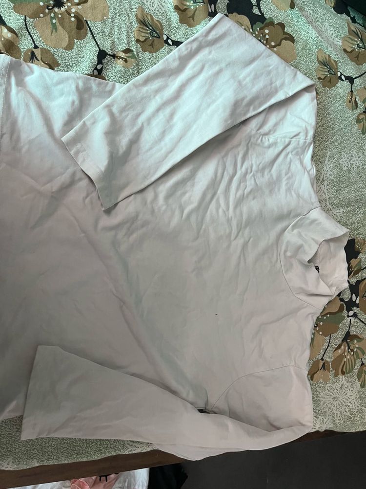 Long Sleeve White Top