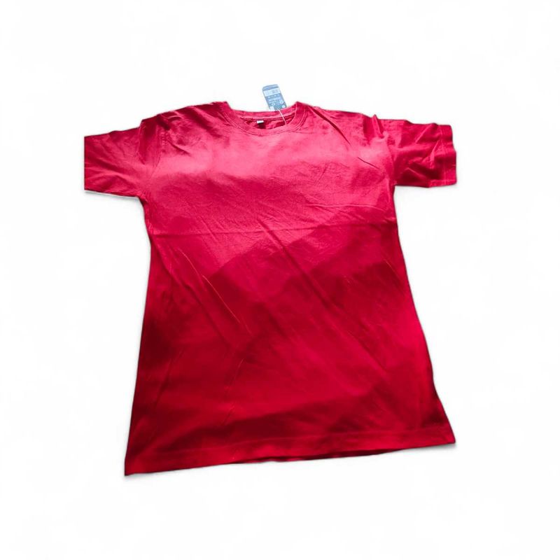 Red Casual T-Shirt