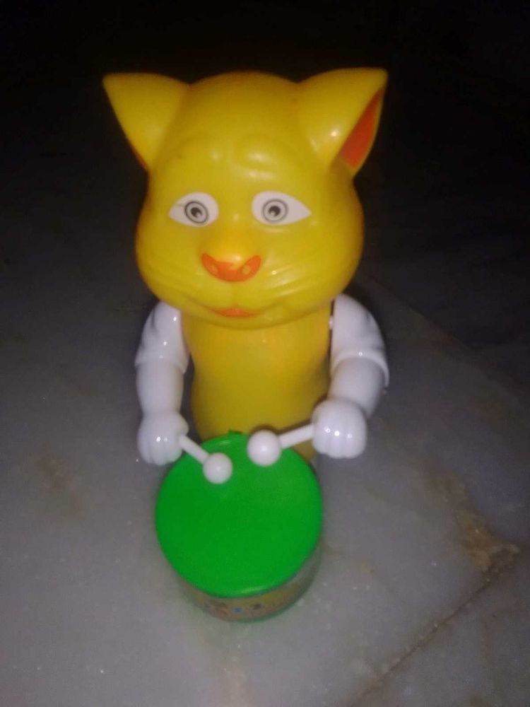 Musical Drumming Cat Toy