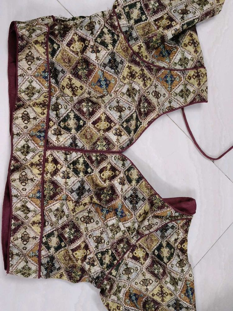 Vintage Pattern Blouse