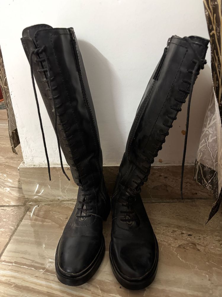 Leather Riding Boots