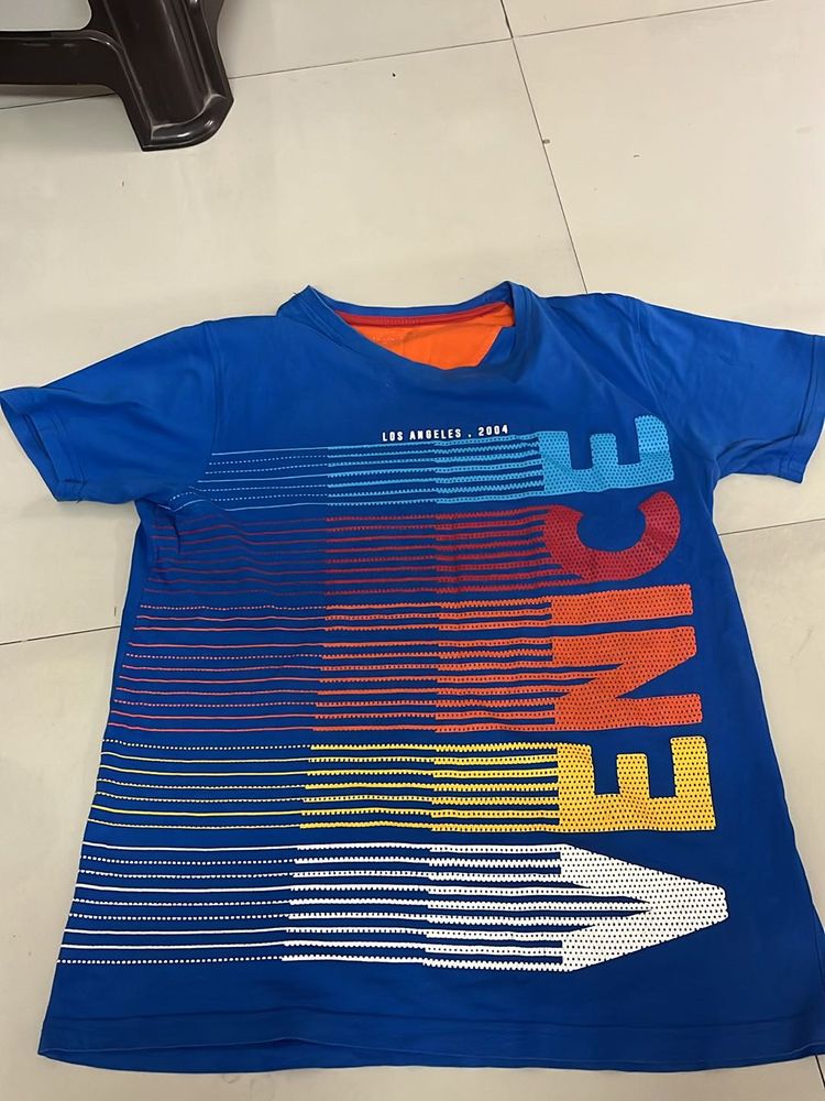 Blue Casual Stylish T-shirt