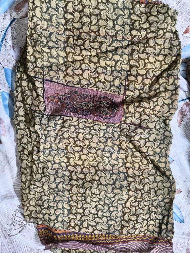 Vintage Print Sarees Set Of 3