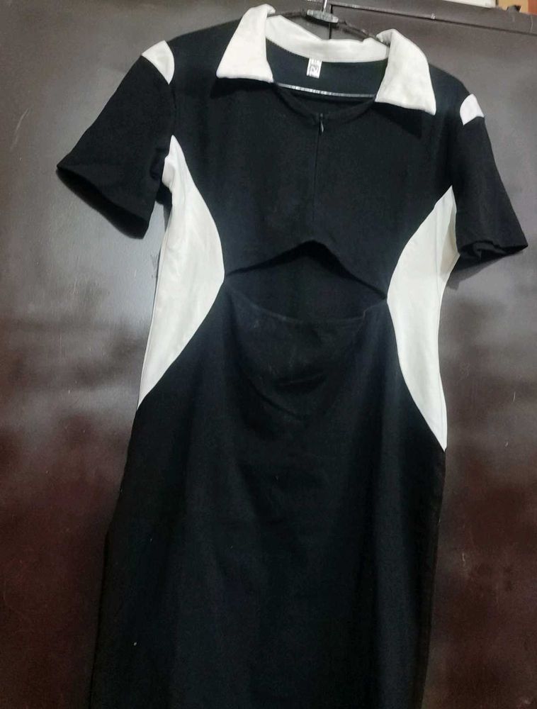 Black &amp; White Dress For Girl Or Women 32 Bust