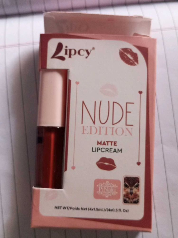 Lipcy Nude Matte Lipcream