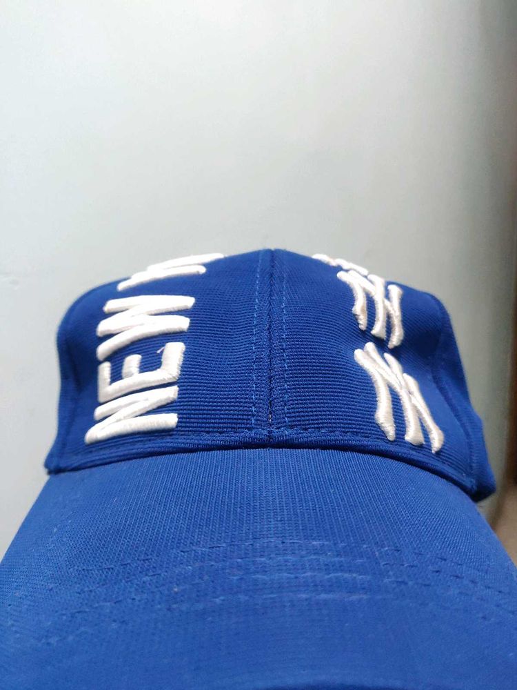 Stylish New York Embroidered Cap for Men – Blue Ed