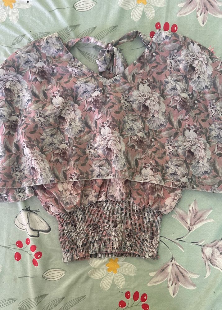 Floral Print Top