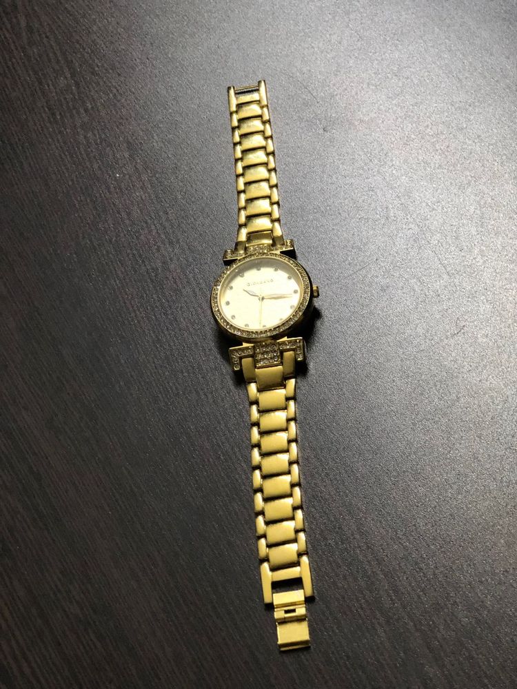 Giordano Gold Rhinestone Watch A2057-33