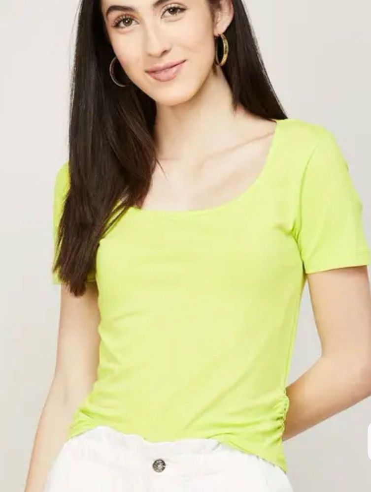 Lime Green Women's Top