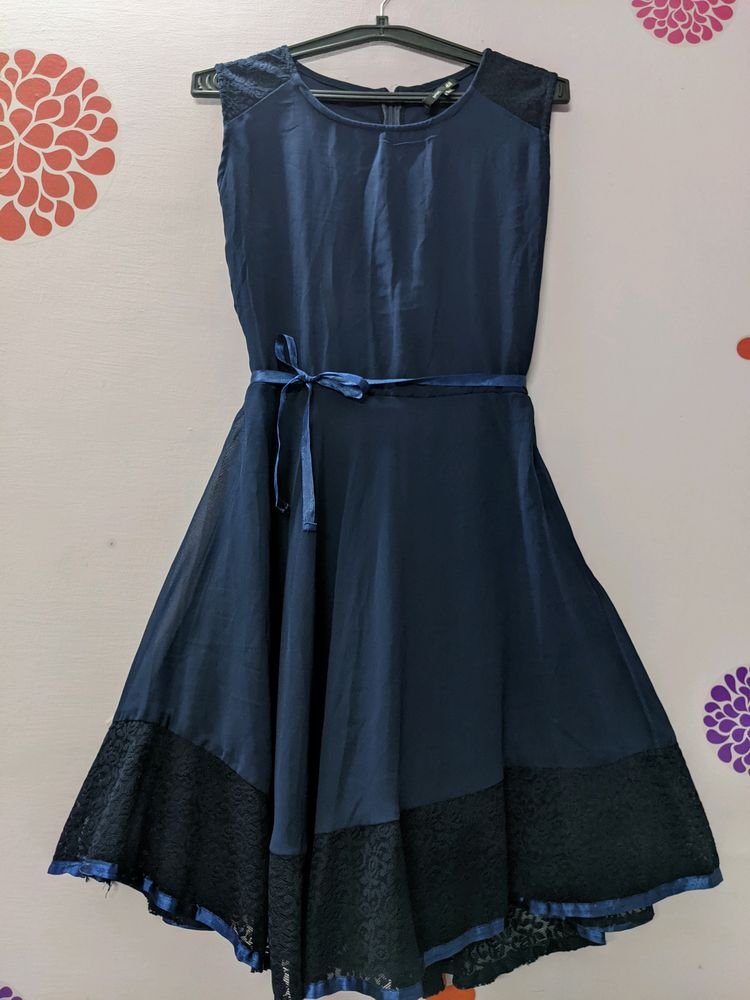 H&amp;M Basic Blue Dress