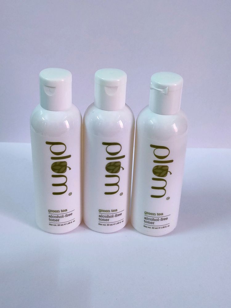 Plum Green Tea Alcohol Free Toner Pack Of 3